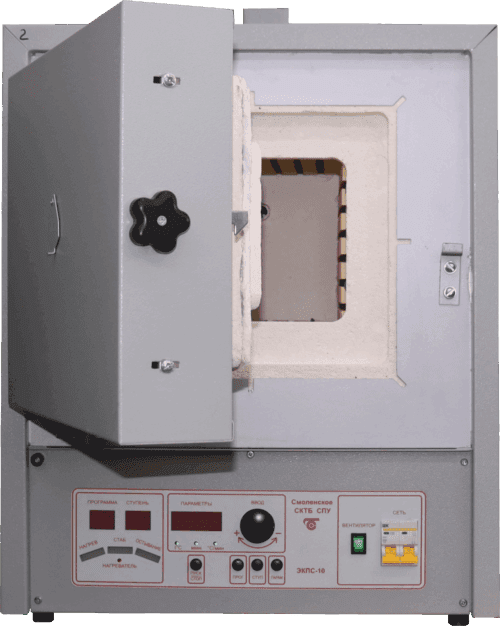 Муфельная печь до 1100 °C, 10 л, керамика, ЭКПС-10