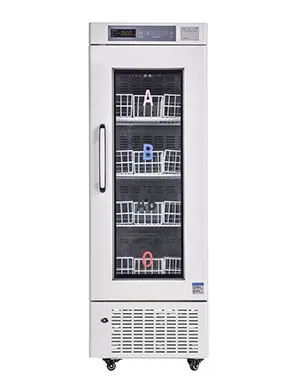 Холодильник для хранения крови 208 л, +4°C, METHER, MBC-4V208