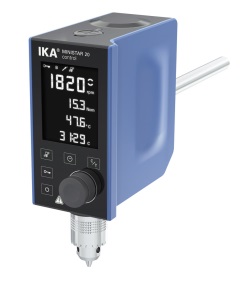 Мешалка верхнеприводная, до 20 л по воде, до 500 об/мин, Microstar 30 control (аналог арт. 8033100100+18900071+18900258, Китай)  IKA