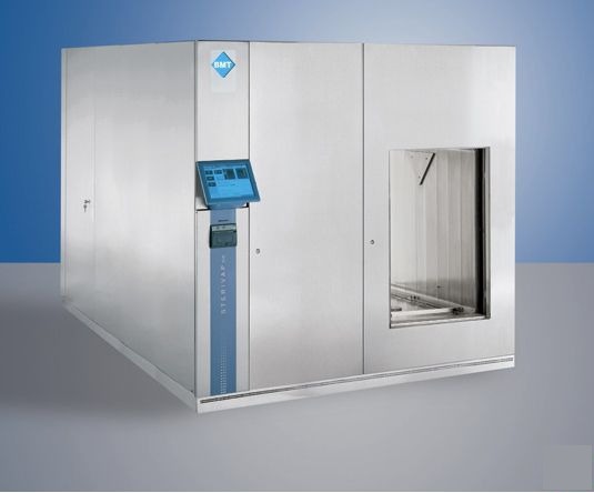 Автоклав горизонтальный, 1260 л, автоматический, температура 105-134 °С, Sterivap HP 9618-1