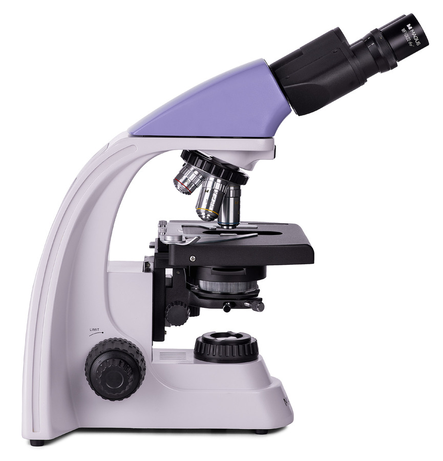 Микроскоп MAGUS Bio 250B, прямой, бинокуляр/тринокуляр, СП, ТП, ФК, Пол, планахромат 4×, 10×, 40×, 100×МИ — изображение 8