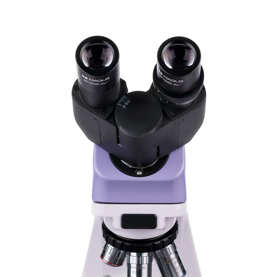 Микроскоп MAGUS Bio 250B, прямой, бинокуляр/тринокуляр, СП, ТП, ФК, Пол, планахромат 4×, 10×, 40×, 100×МИ — изображение 12
