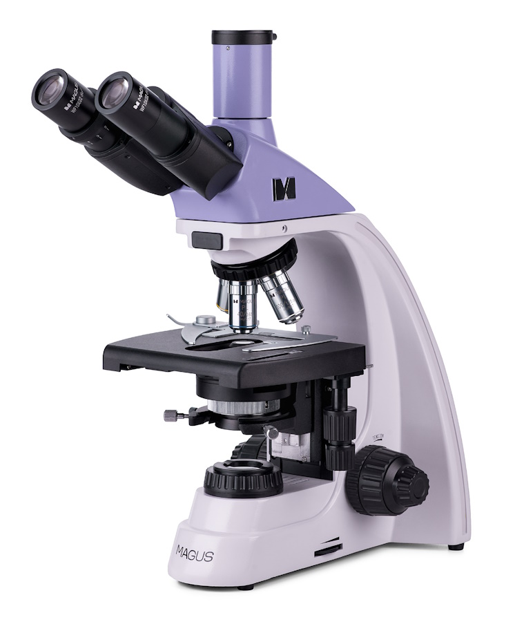 Микроскоп MAGUS Bio 230B, прямой, бинокуляр/тринокуляр, СП, ТП, ФК, Пол, Ахромат 4×, 10×, 40×, 100× МИ — изображение 2
