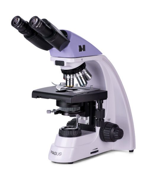 Микроскоп MAGUS Bio 230B, прямой, бинокуляр/тринокуляр, СП, ТП, ФК, Пол, Ахромат 4×, 10×, 40×, 100× МИ
