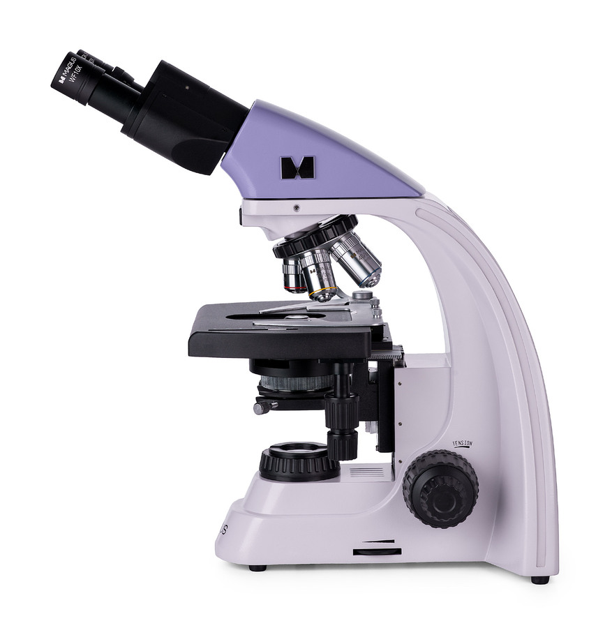 Микроскоп MAGUS Bio 230B, прямой, бинокуляр/тринокуляр, СП, ТП, ФК, Пол, Ахромат 4×, 10×, 40×, 100× МИ — изображение 11