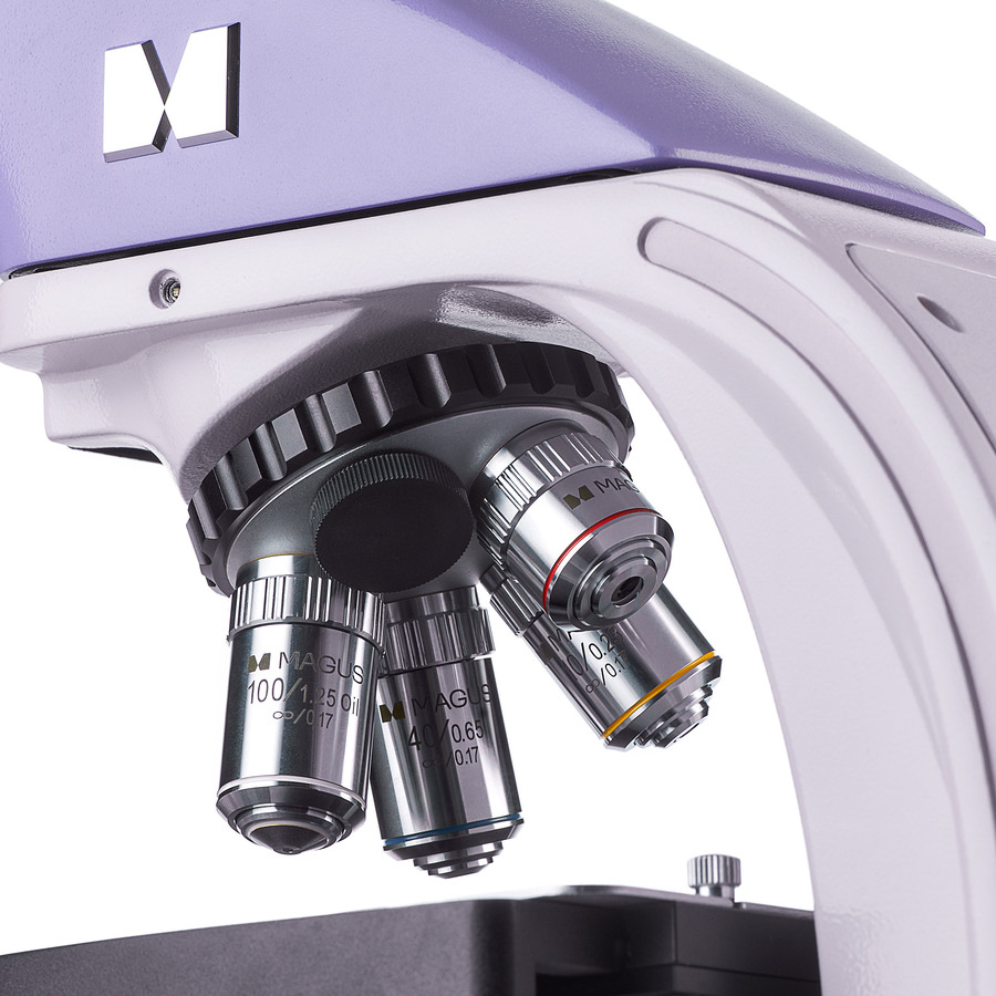 Микроскоп MAGUS Bio 230B, прямой, бинокуляр/тринокуляр, СП, ТП, ФК, Пол, Ахромат 4×, 10×, 40×, 100× МИ — изображение 17