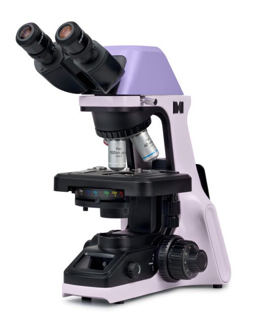 Микроскоп MAGUS Bio 240B, прямой, бинокуляр/тринокуляр, СП, планахромат 4×, 10×, 40×, 100×МИ