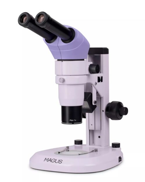 Микроскоп стерео, до 80х, по схеме Аббе, Stereo A10