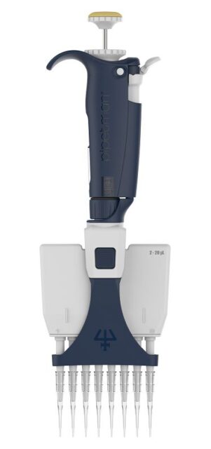 Автоматическая пипетка механическая 2-20 мкл, 8-канальная, Pipetman L P8X20L
