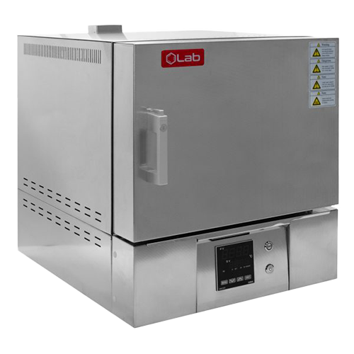 Печь Муфельная с корпусом из нержавеющей стали MFF-B12AS Optimum, 7 л, до +1200°C, Цифровой PID регулятор с таймером