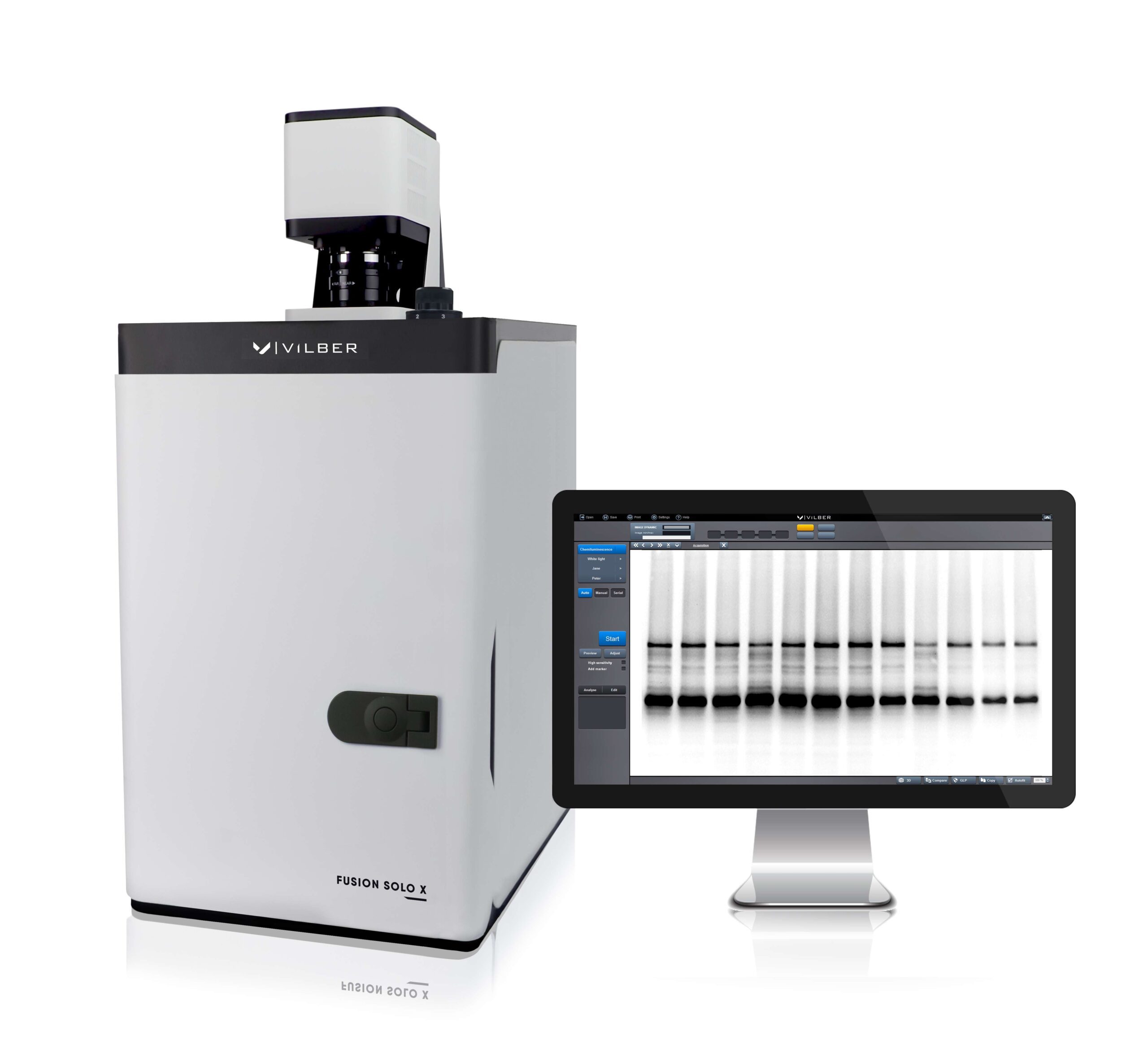 Хемидокументирующая система Fusion Solo.6X BASIC F0.70 AUTO, 6,3 Мп, моторизованный зум, охлаждение до -30°С, без трансиллюминатора-Pad, без фильтродержателя