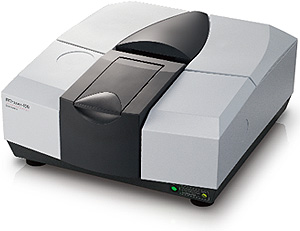 ИК-Фурье спектрометр, 7800-350 смˉ¹, разрешение 0,25 смˉ¹, IRTracer-100
