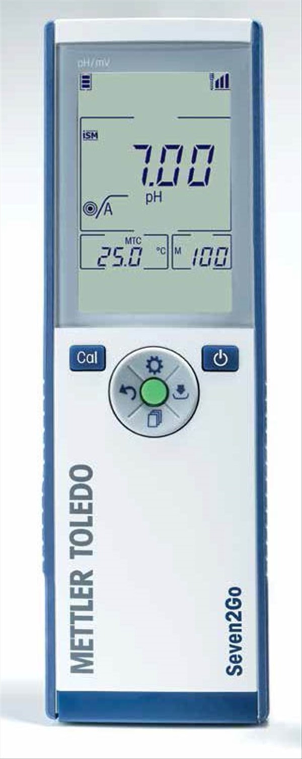 pH-метр, -2-20±0,01, портативный, электрод InLab Expert Go-ISM, S2-Standart, серия Seven2Go