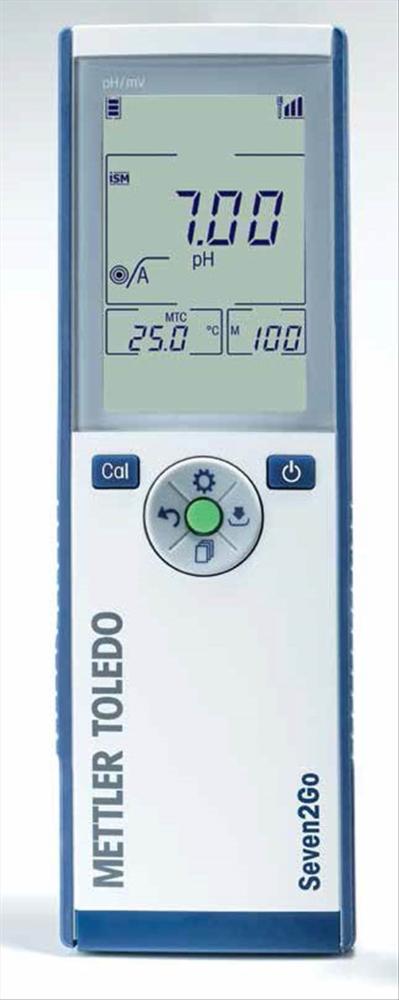 pH-метр, -2-20±0,01, портативный, электрод inLab Solids Go-ISM, кейс, S2-Food, серия Seven2Go — изображение 2