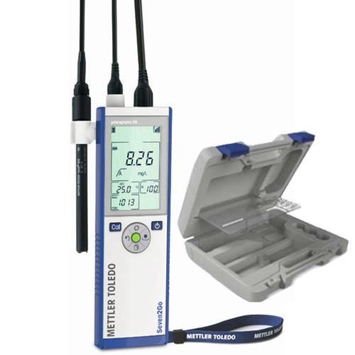 pH-метр/иономер, -2-20±0,001, электрод InLab Expert Go-ISM, кейс, S8-Field, серия Seven2Go, Mettler Toledo