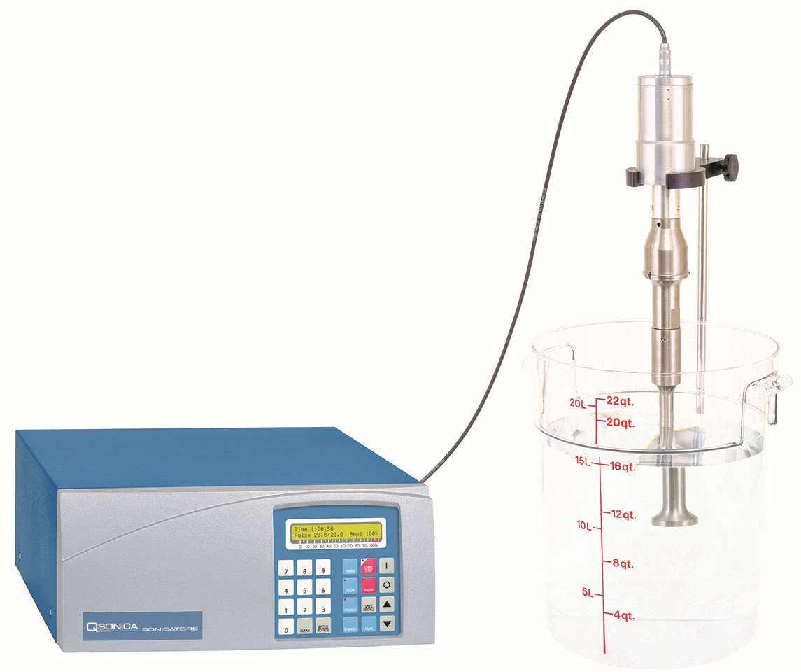 Гомогенизатор ультразвуковой, 2000 Вт, с наконечником 1,5″, Sonicator Q2000