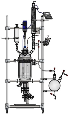 Реактор химический 15 л, EasyChem, DN200