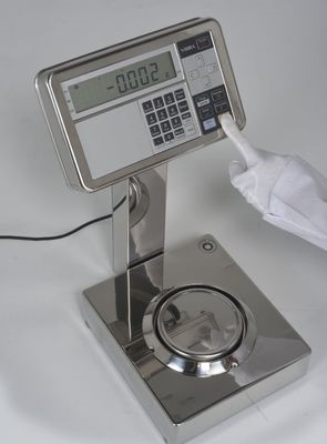 Весы производственные 620 г/0,001 г, платформа d140 мм, внешняя калибровка, FS-623-i02, с поверкой